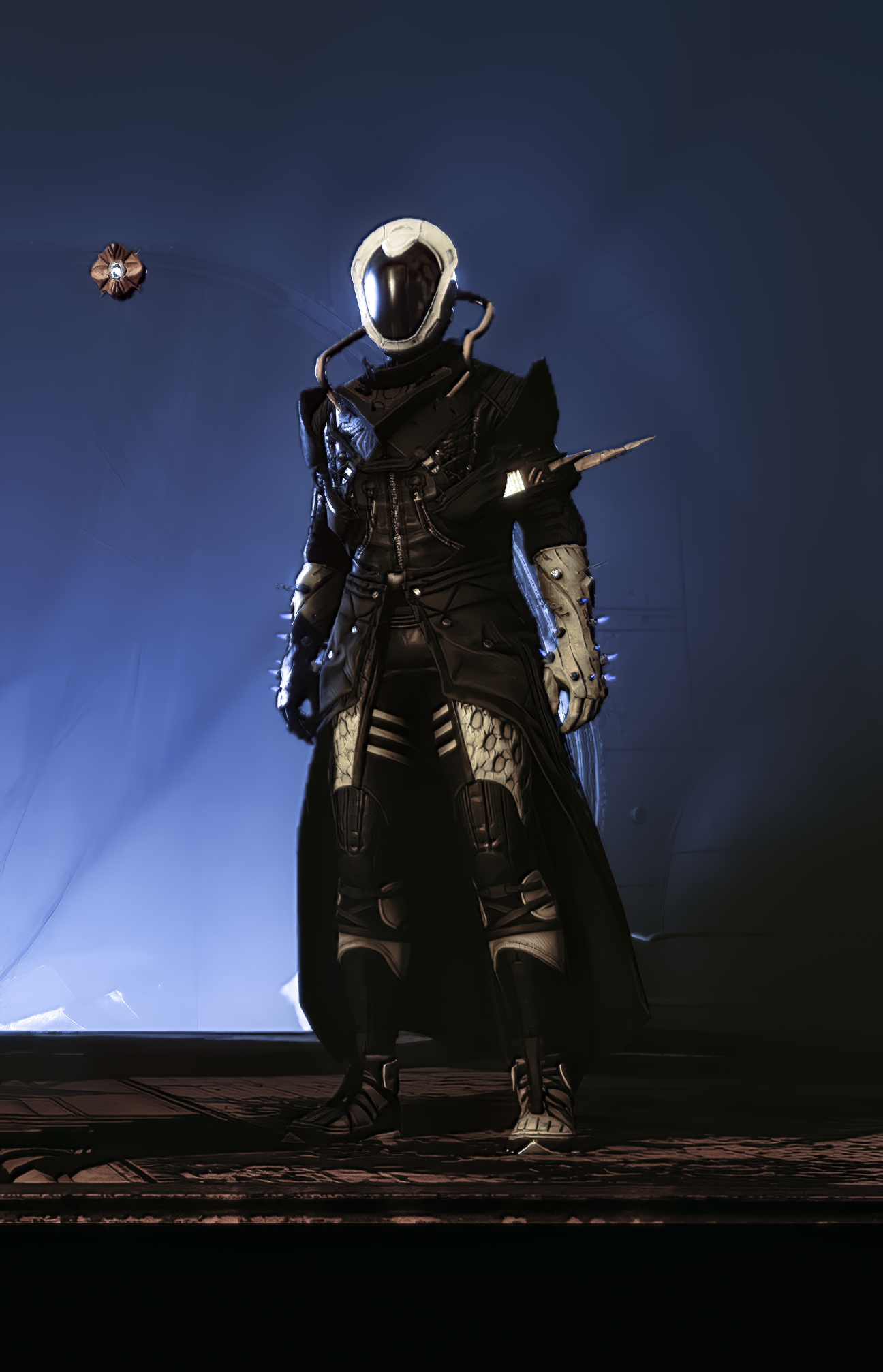 Full-length Destiny 2 Guardian portrait with Ghost