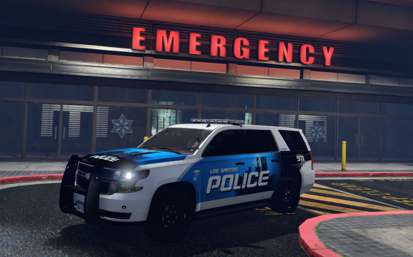 GTA V LSPDFR LSPD hospital detail screenshot