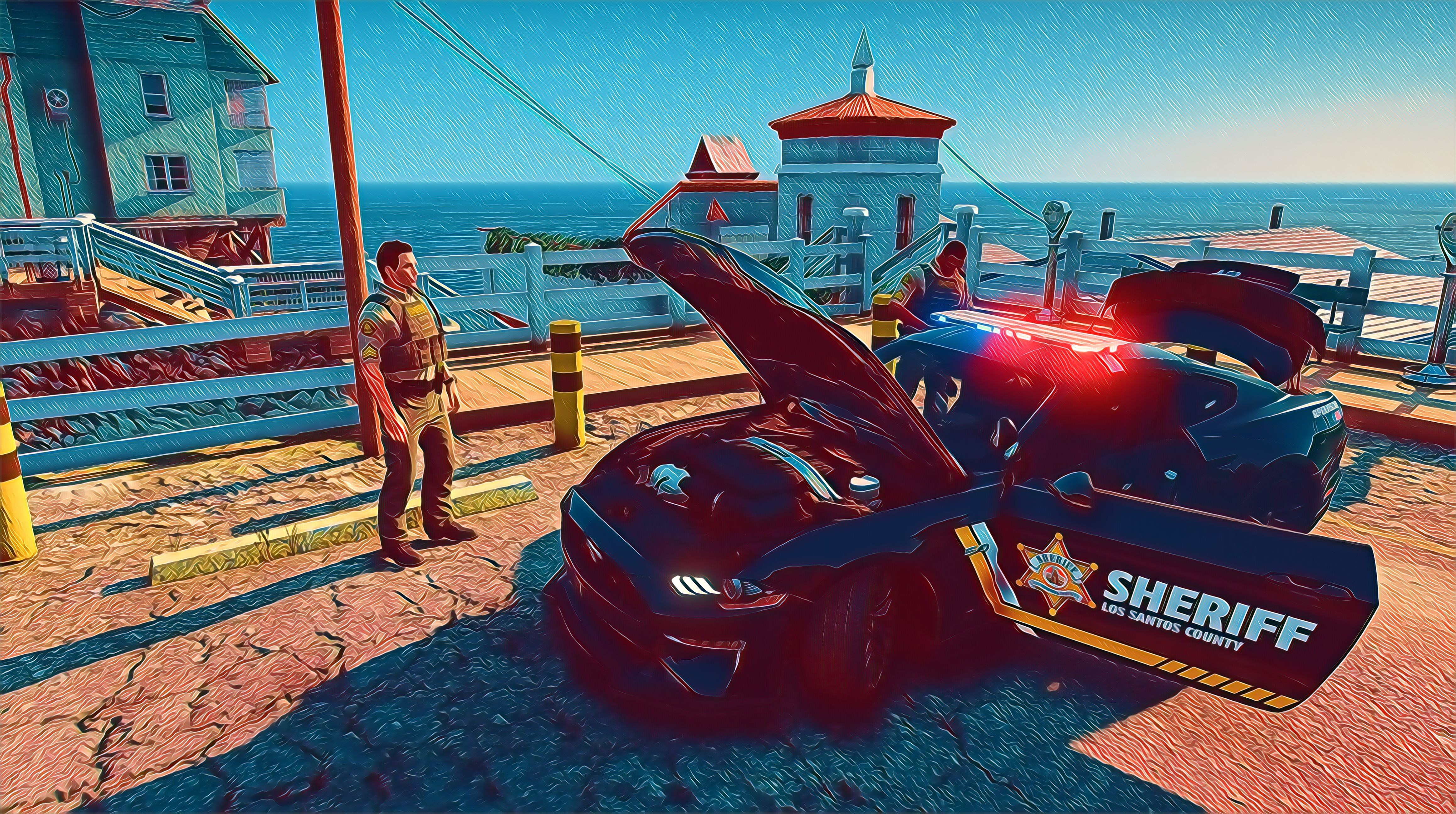 GTA V LSPDFR LSSO harbor detail screenshot