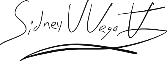 Sidney Vega signature